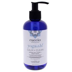 Cucchio calm and clean hand and body wash